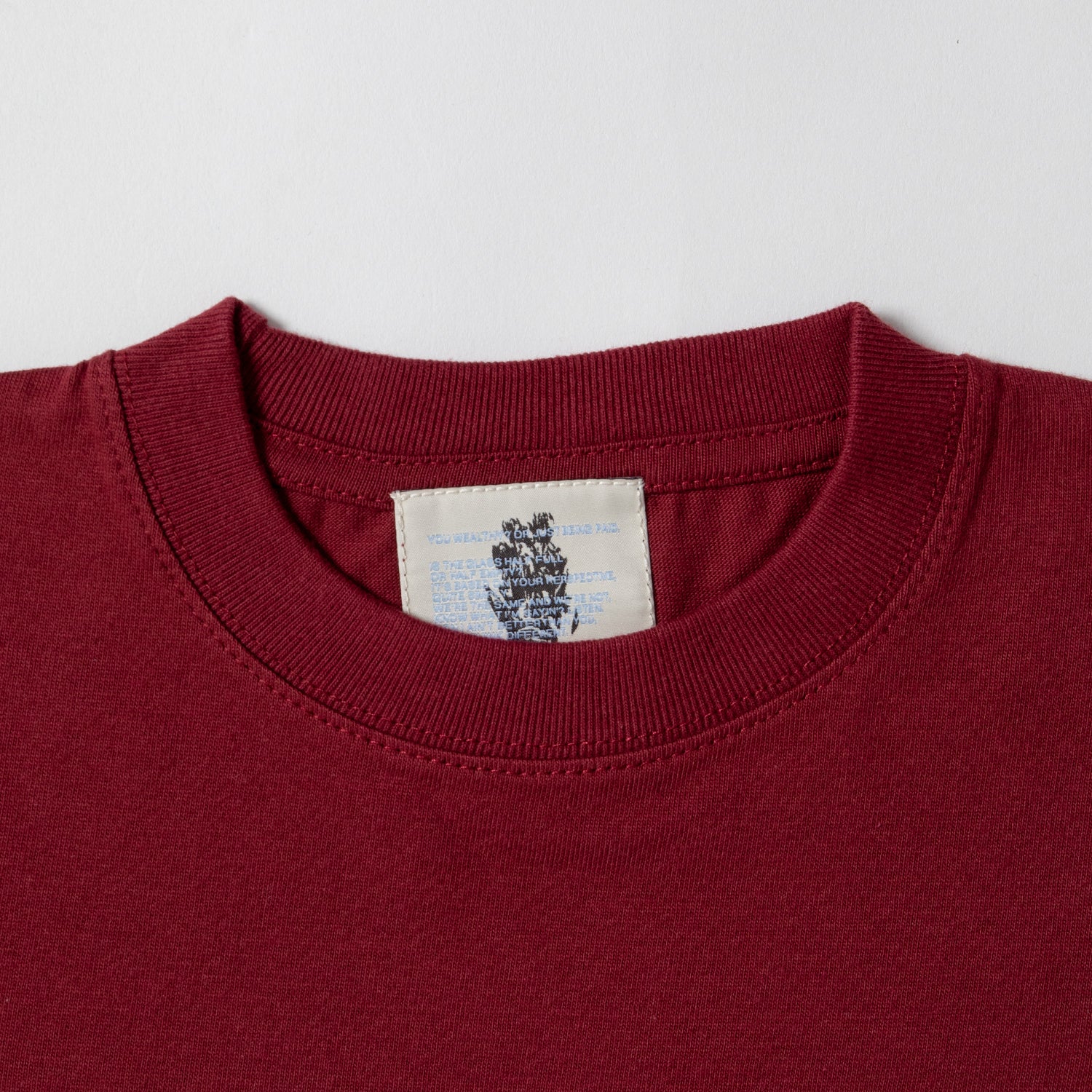 【KIDS】Logo T-shirt [Burgundy]
