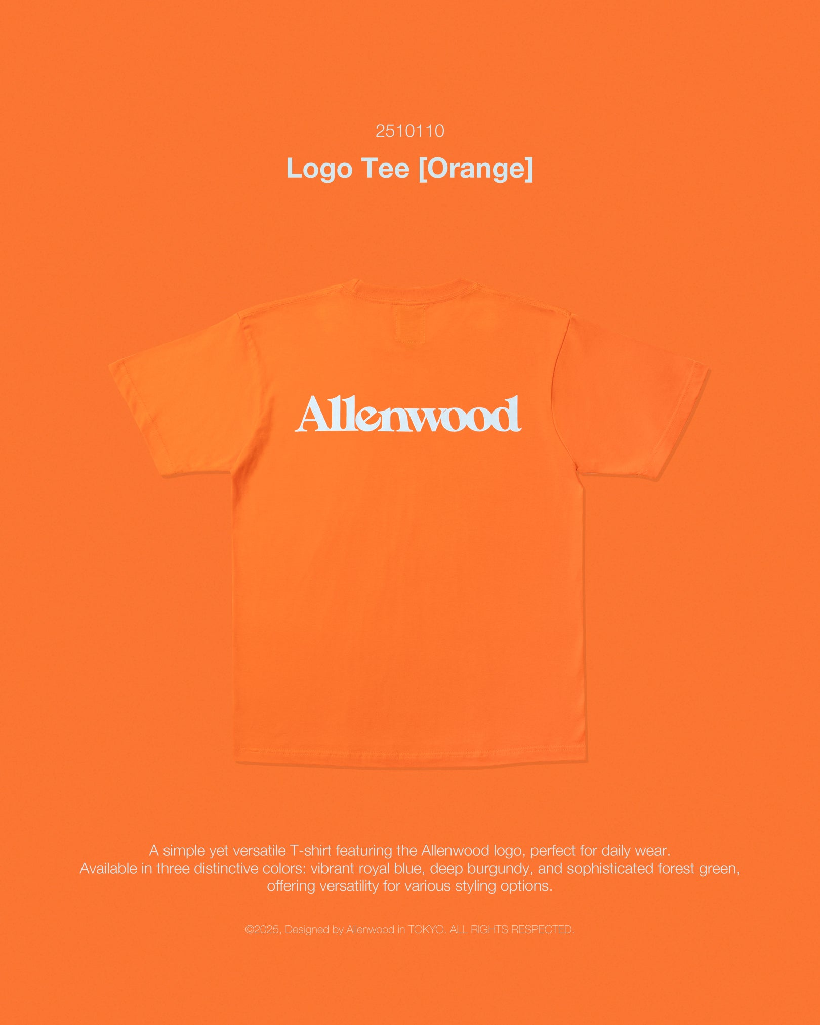 Logo Tee [Orange]