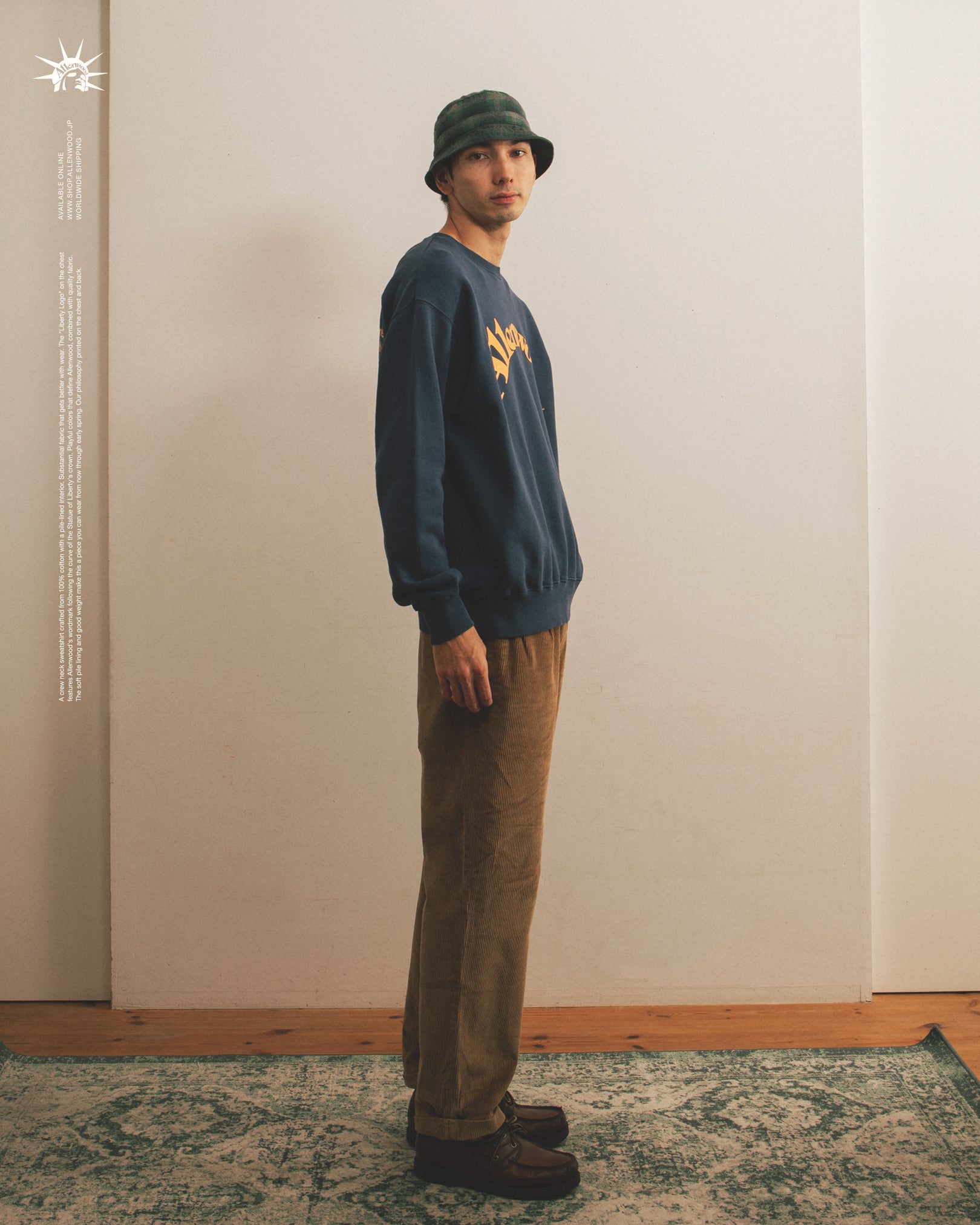 Liberty Logo Crew Sweat [Cobalt Blue]