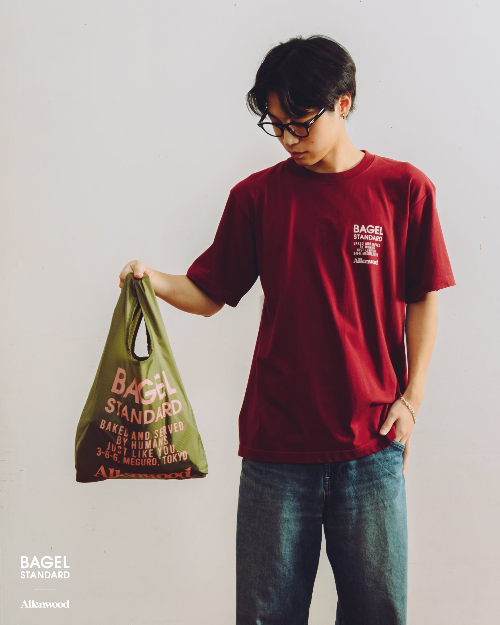 Allenwood x BAGEL STANDARD Bag [Olive]