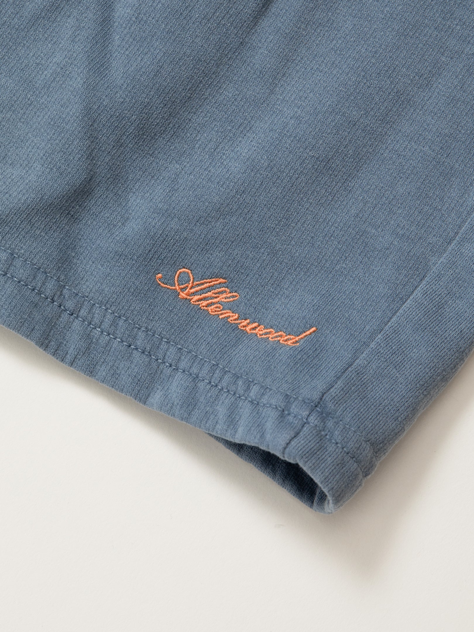 Garment Dyed Sweat Shorts [Blue Jean]