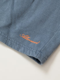 Garment Dyed Sweat Shorts [Blue Jean]