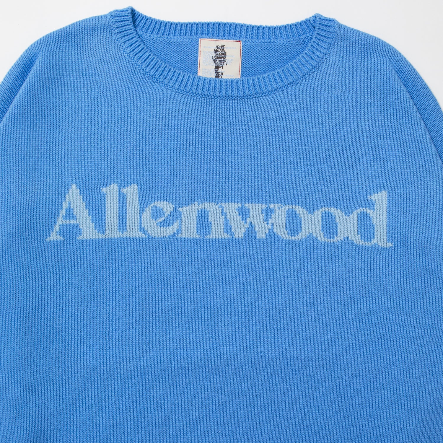 Logo Knit [Sax Blue]