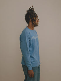 Logo Knit [Sax Blue]