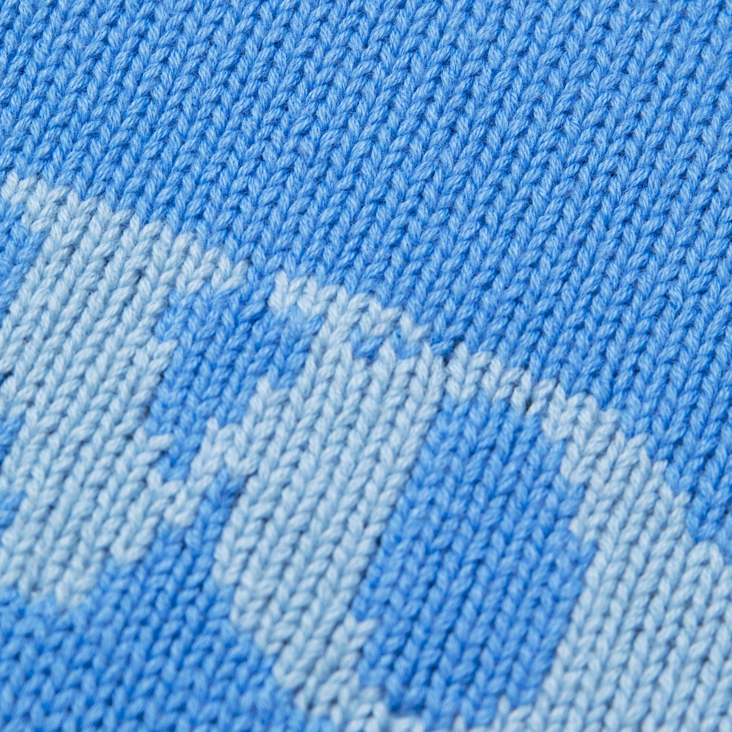 Logo Knit [Sax Blue]