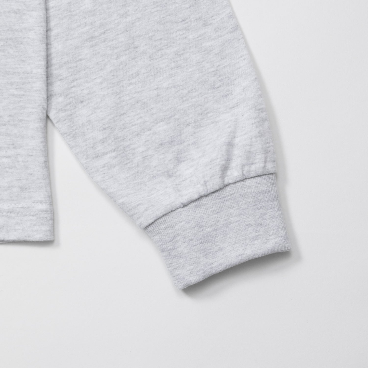 Logo L/S Tee [Ash Gray]