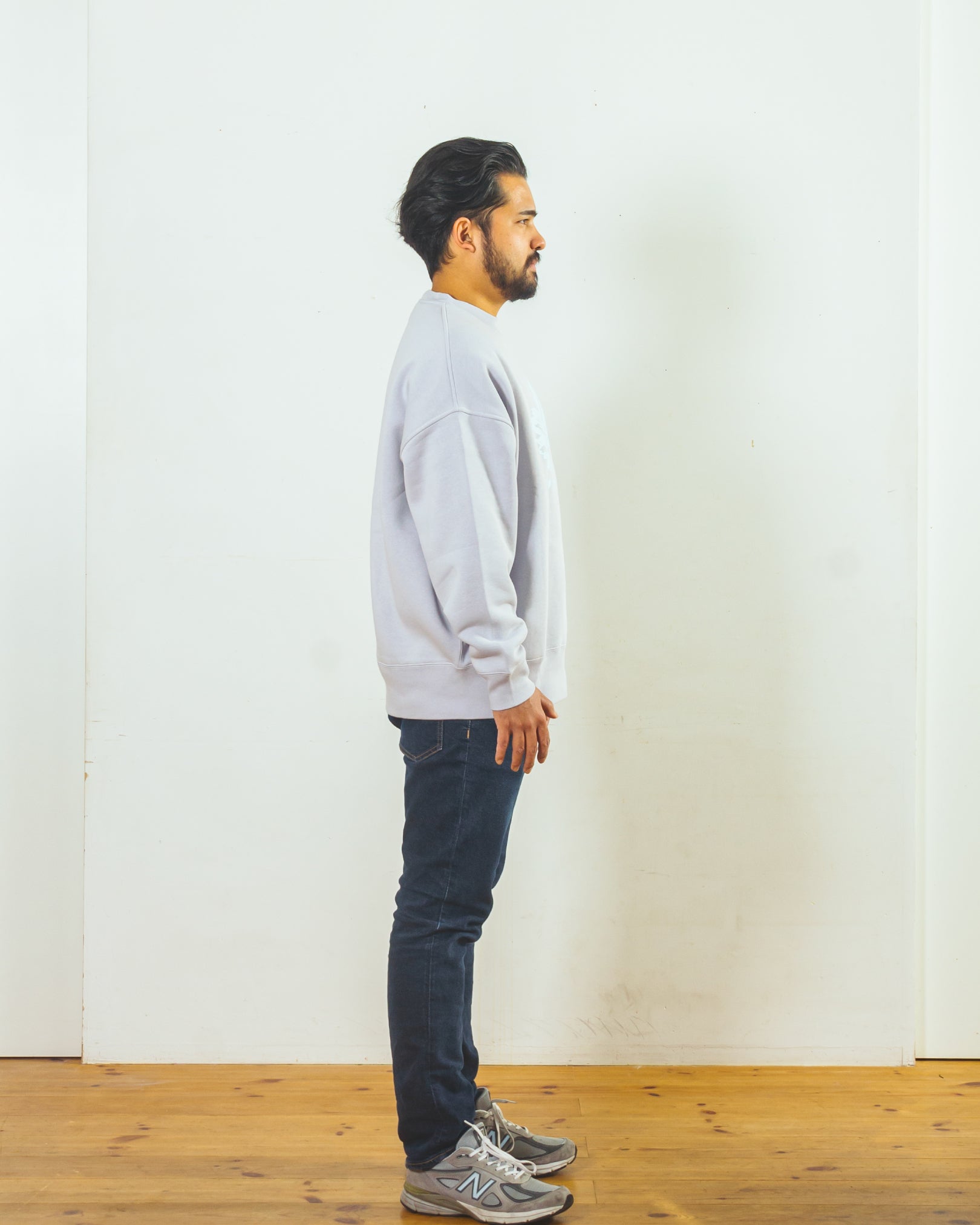 Sign of Bloom Crew Sweat [Frost Purple]
