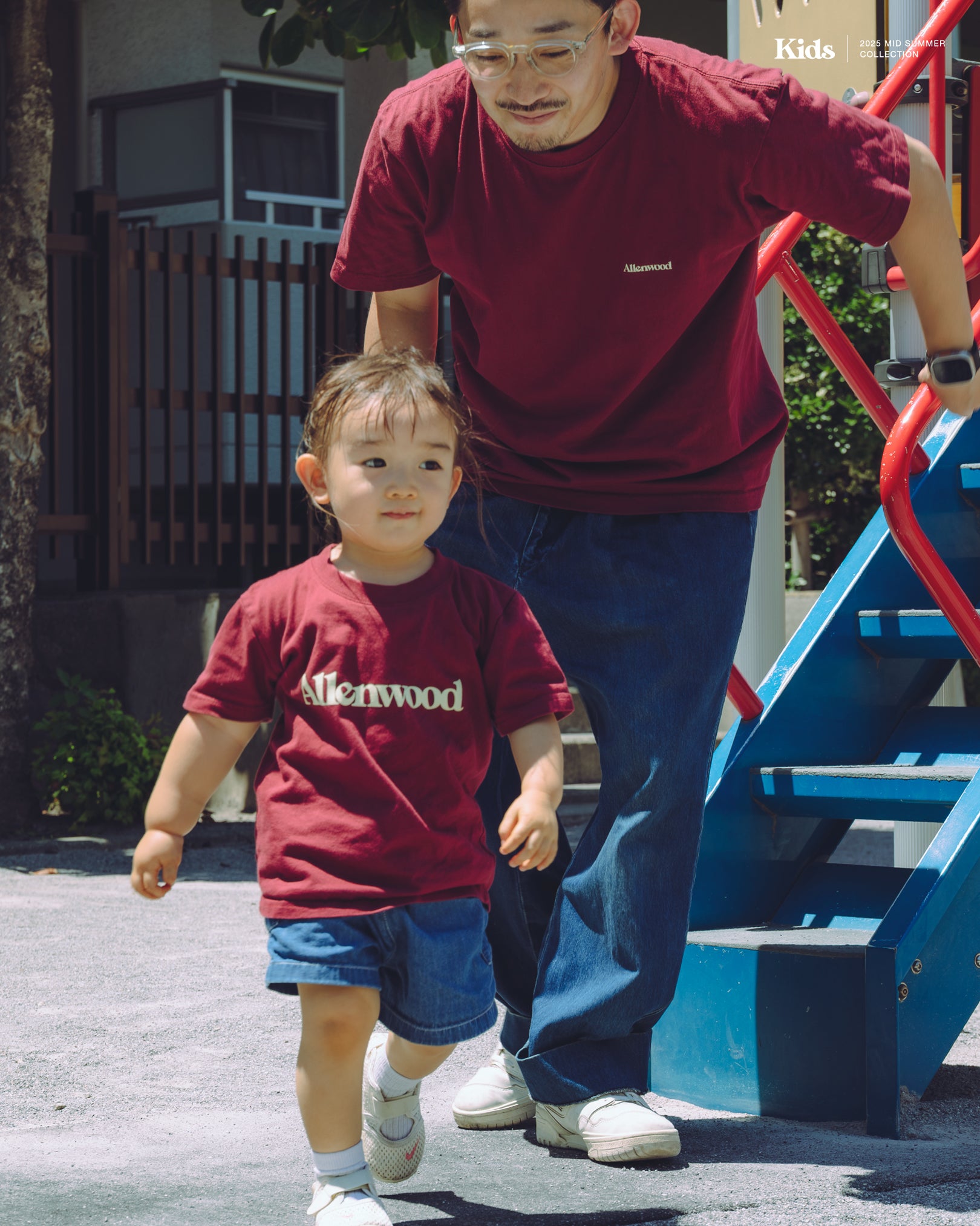 【KIDS】Logo T-shirt [Royal Blue]