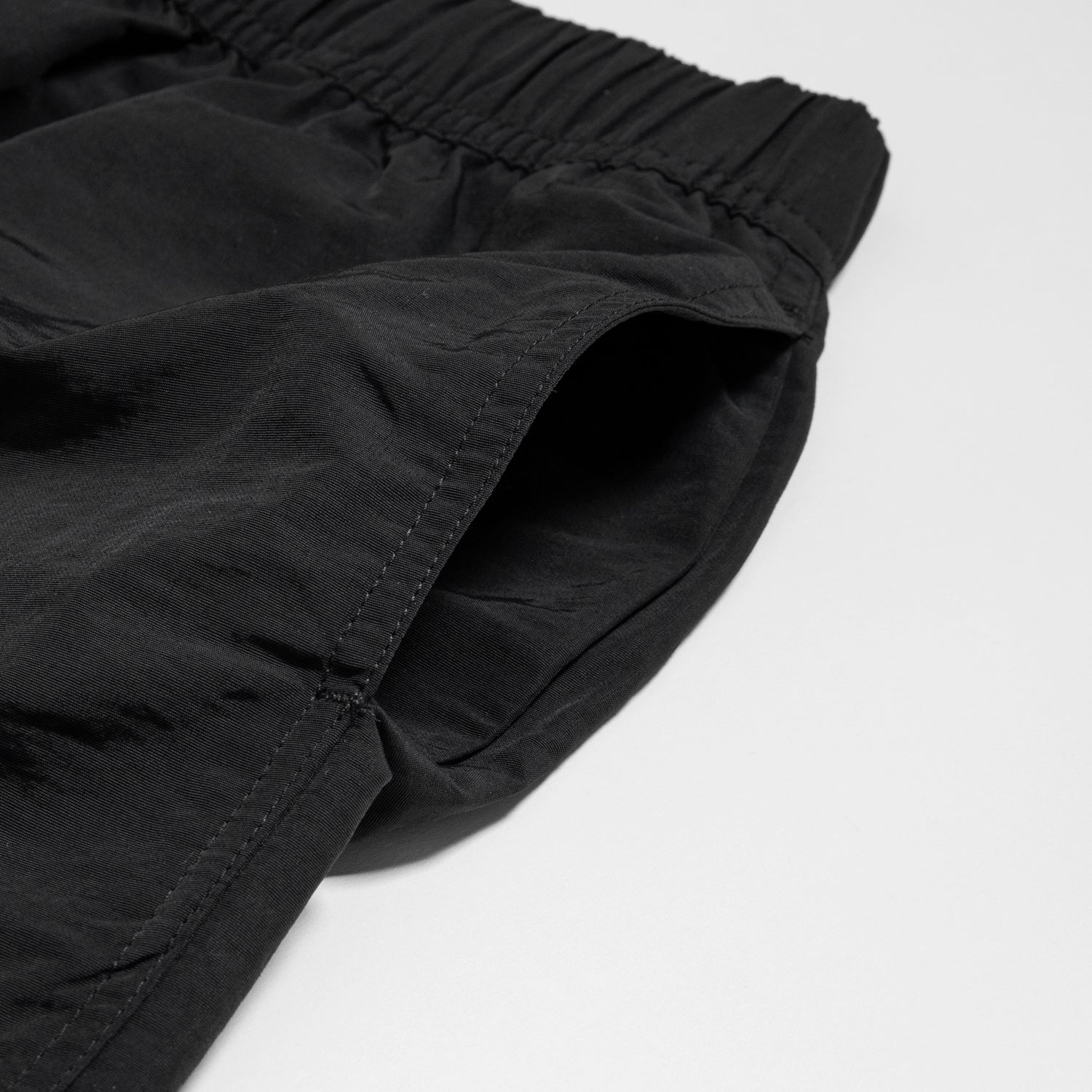 Logo Nylon Shorts [Black]