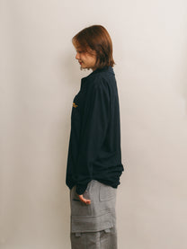 Dry L/S Polo [Navy]