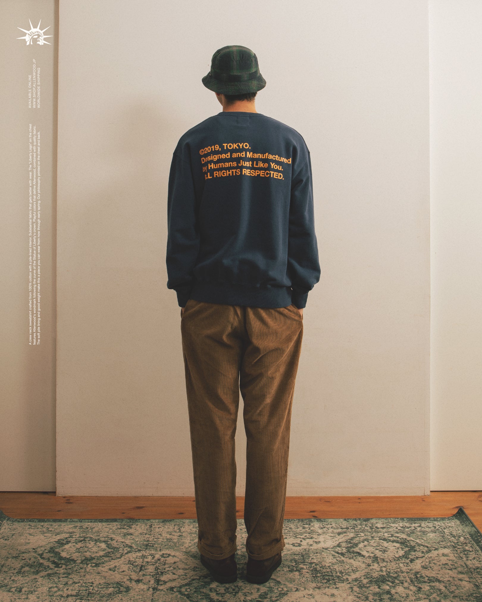 Liberty Logo Crew Sweat [Cobalt Blue]