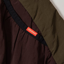Nylon Packable Vest [Brown/Olive]