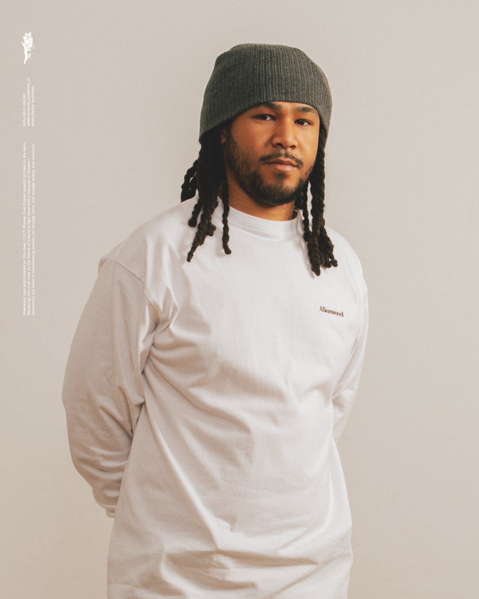 F.O.P L/S Tee [White]