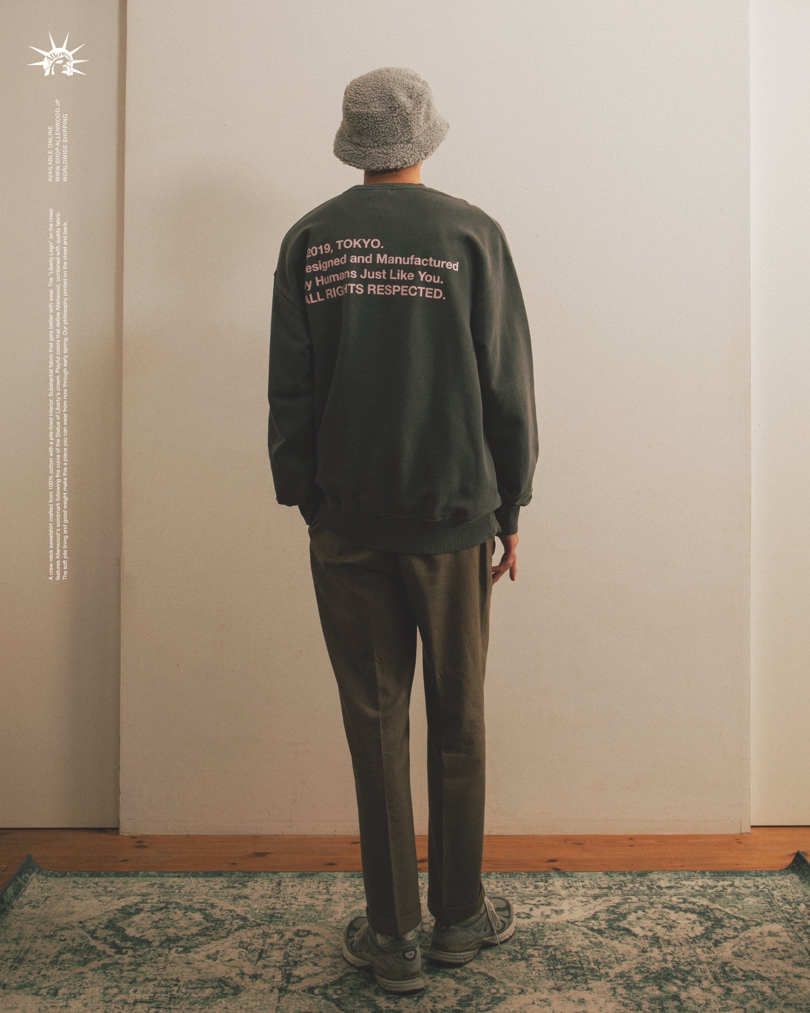 Liberty Logo Crew Sweat [Charcoal]