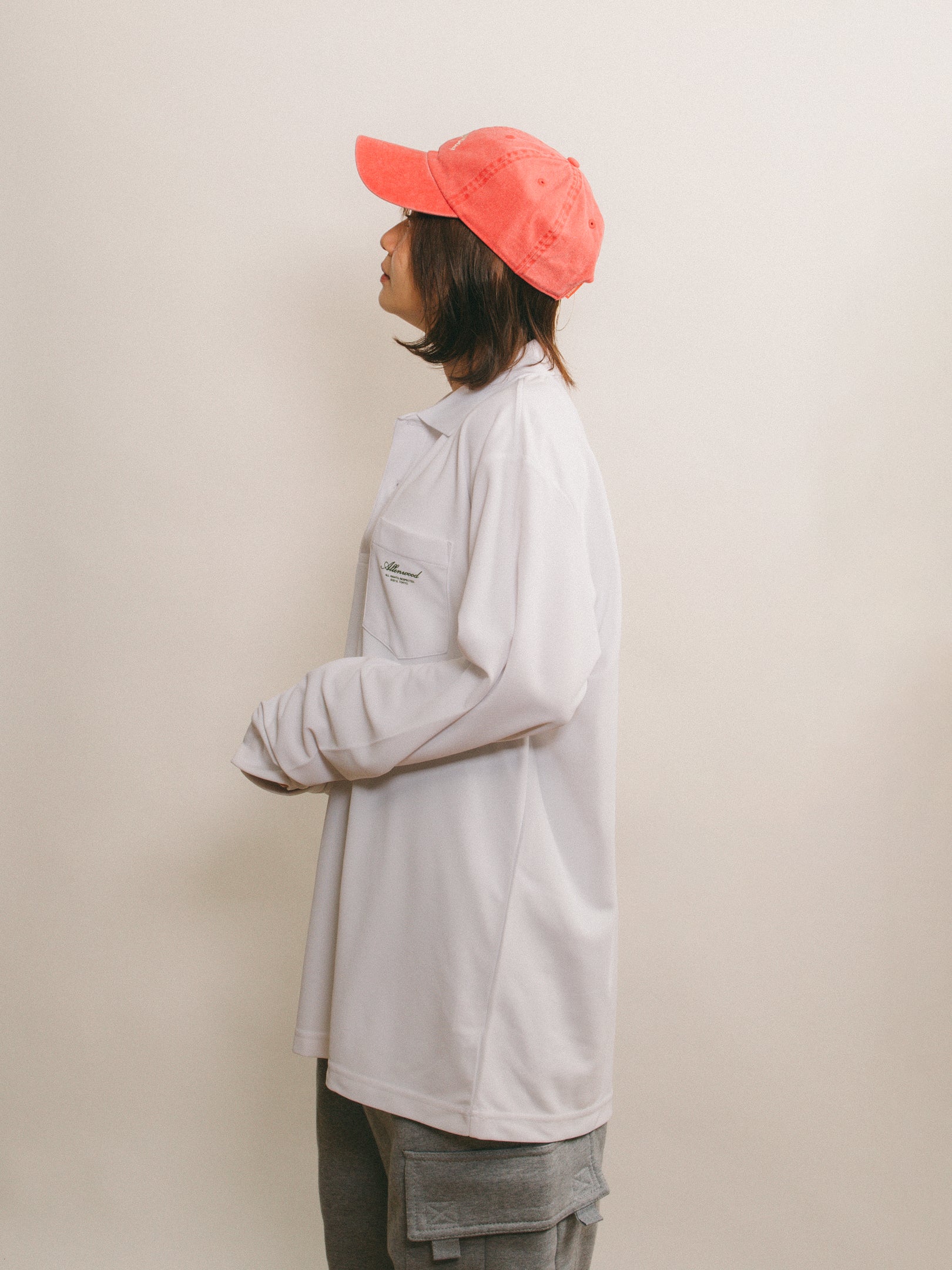 Dry L/S Polo [White]