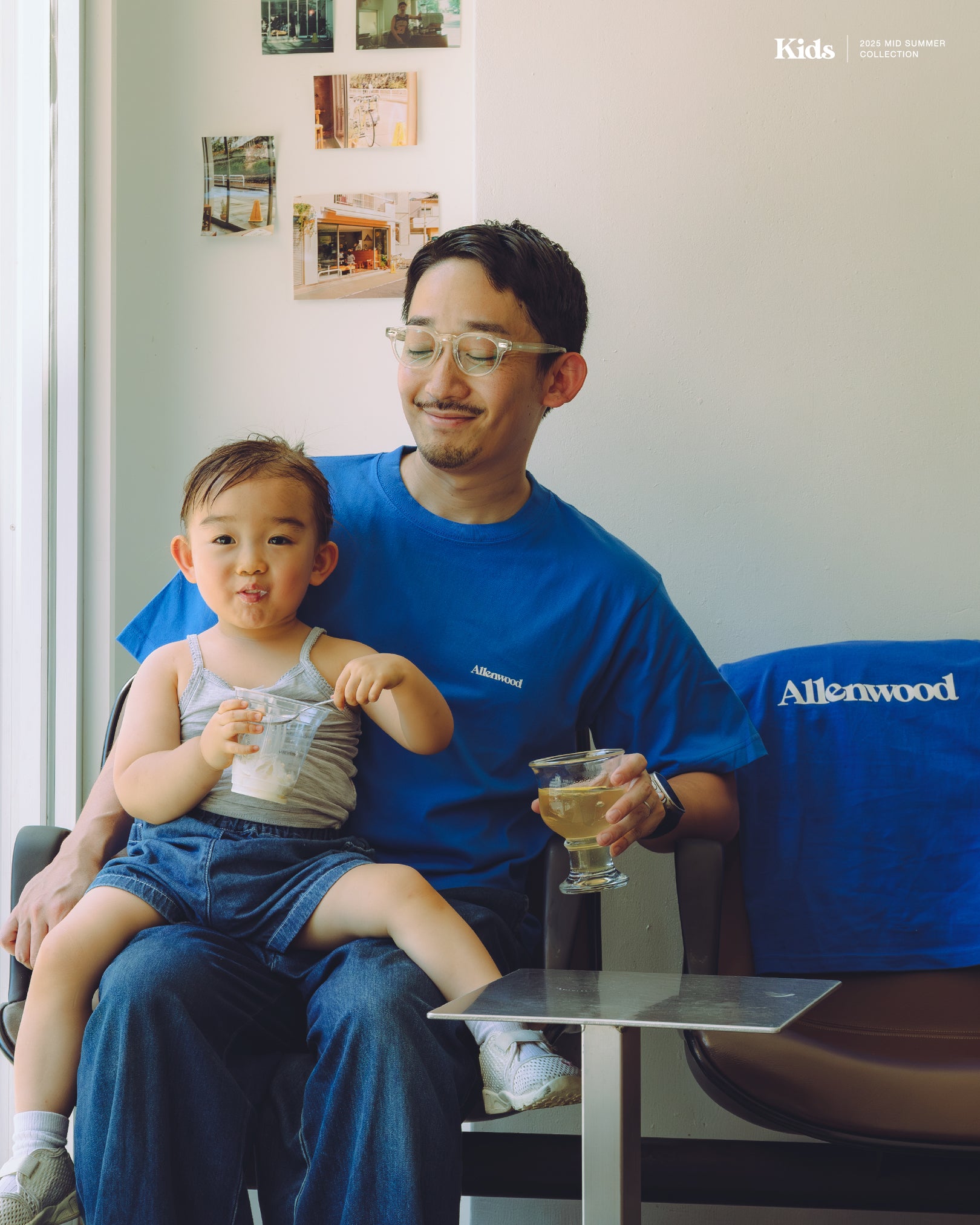 【KIDS】Logo T-shirt [Royal Blue]