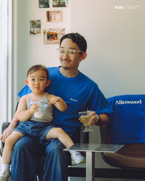 【KIDS】Logo T-shirt [Royal Blue]