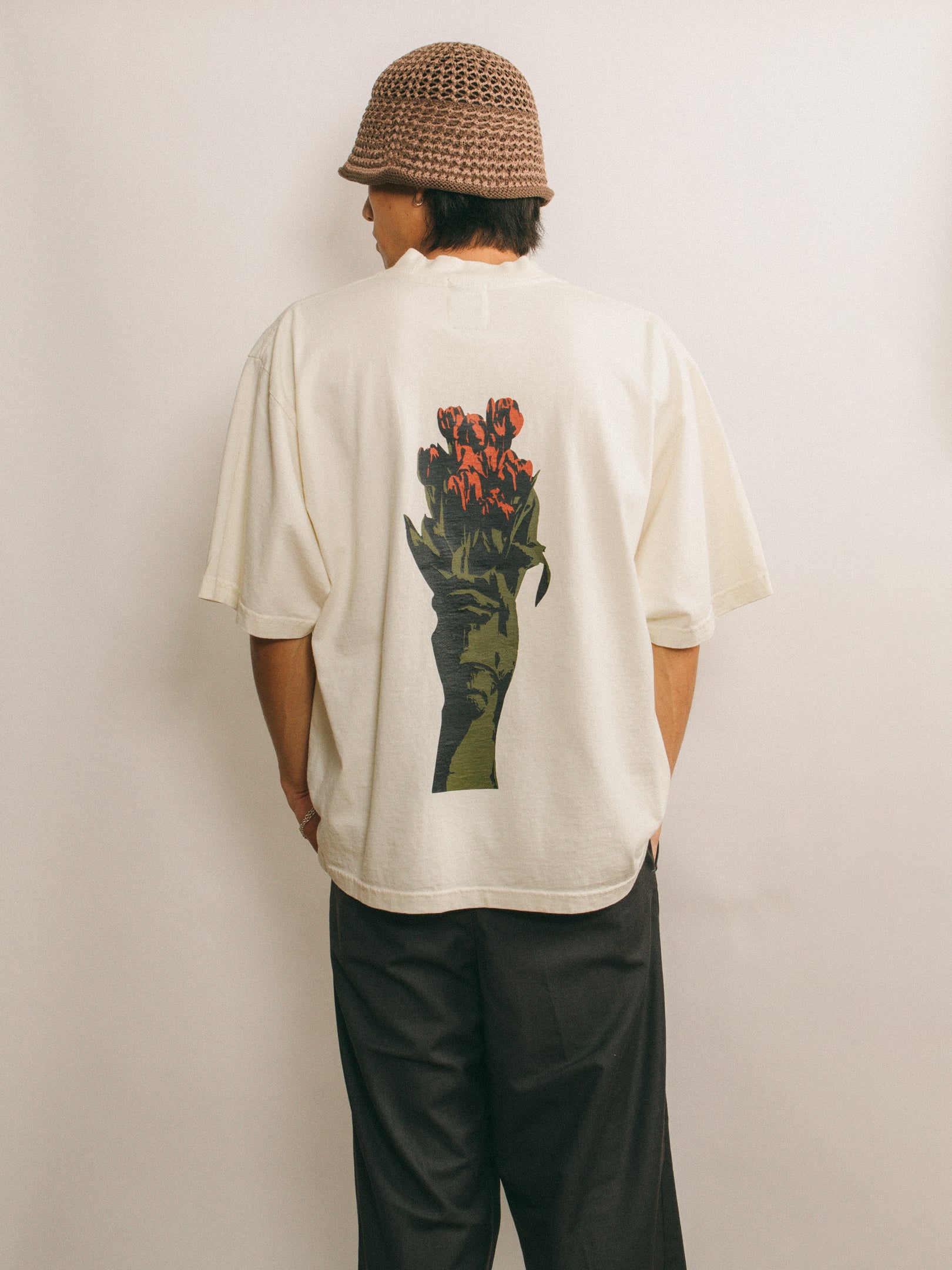 F.O.P Oversized Tee [Cream]