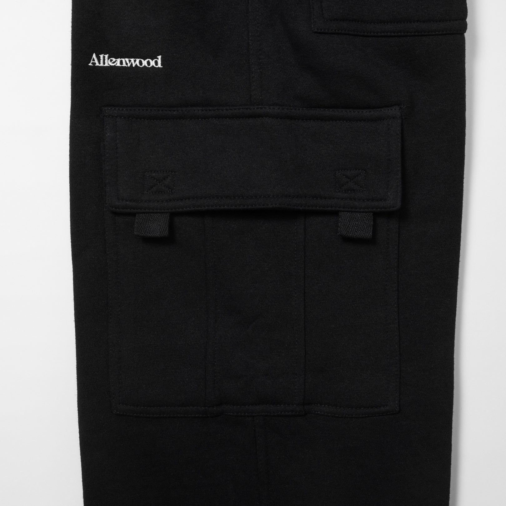 Sweat Cargo Pants [Black]
