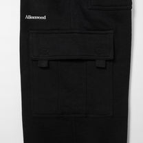 Sweat Cargo Pants [Black]