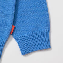 Logo Knit [Sax Blue]