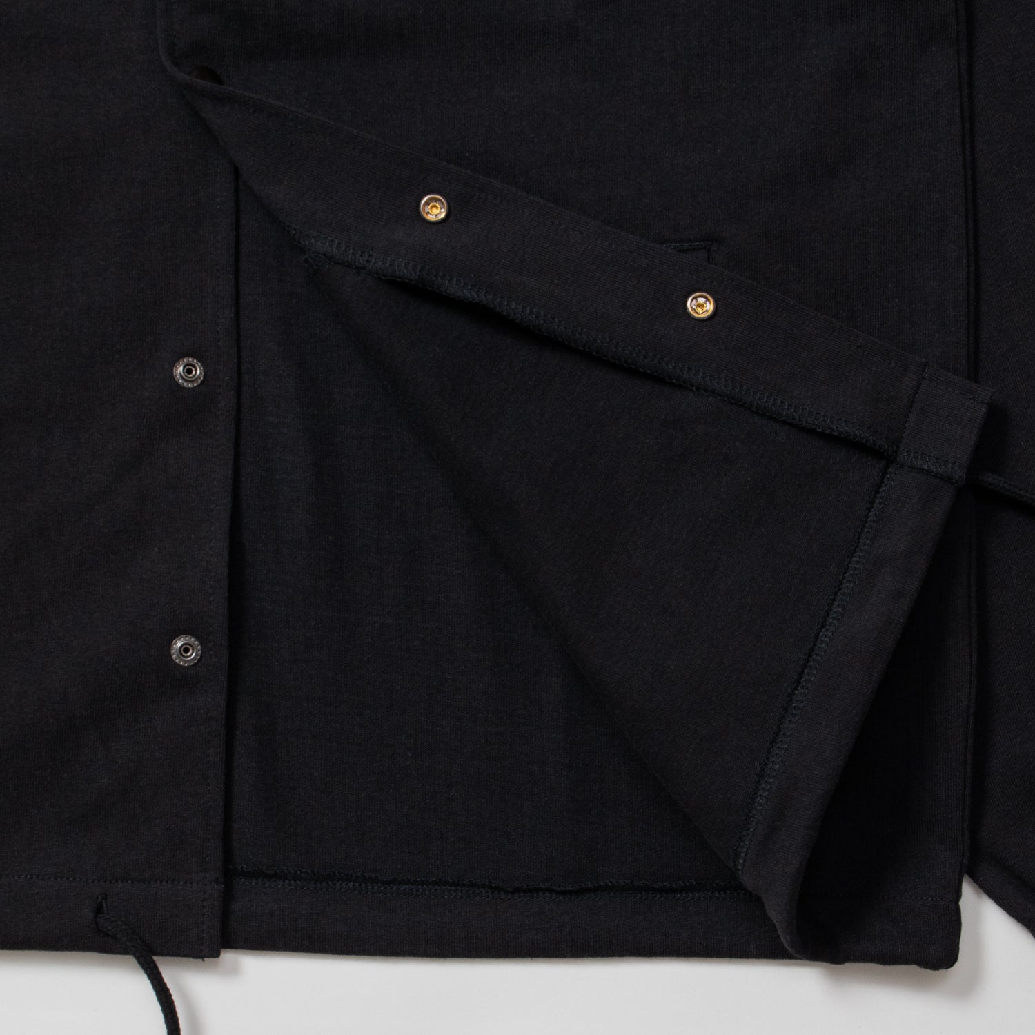 "Home" Cotton Coach Jacket [Black]