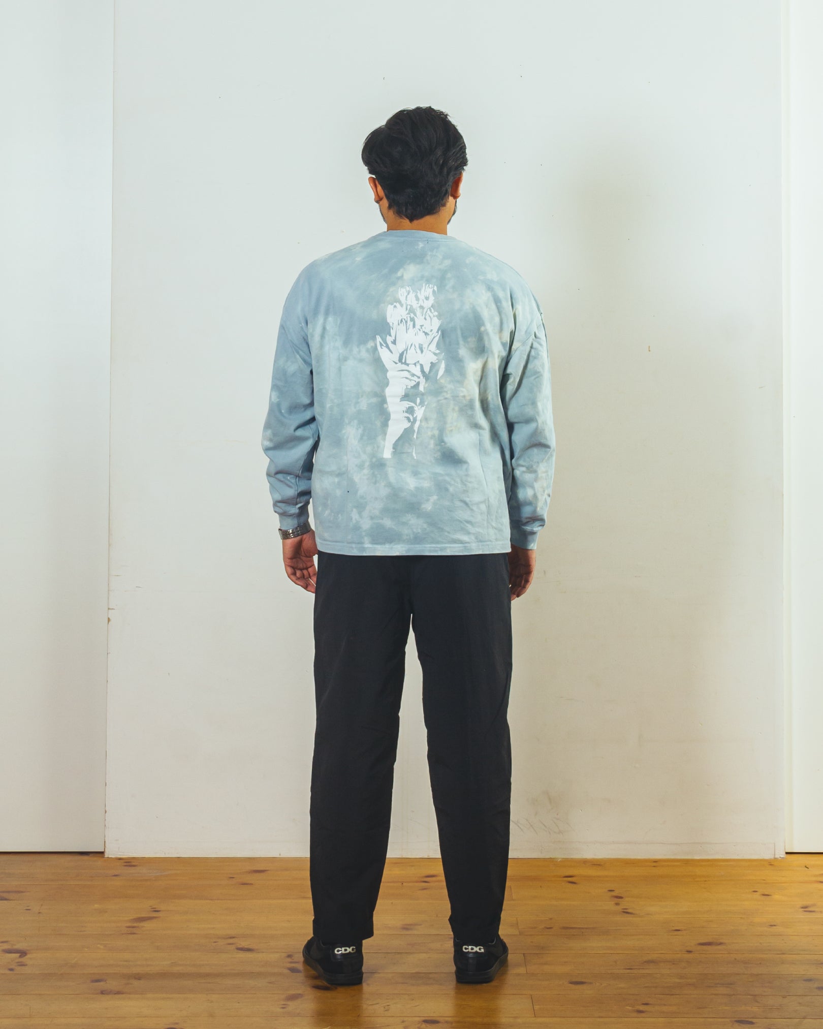 Bleach L/S T-shirt [Acid Blue]