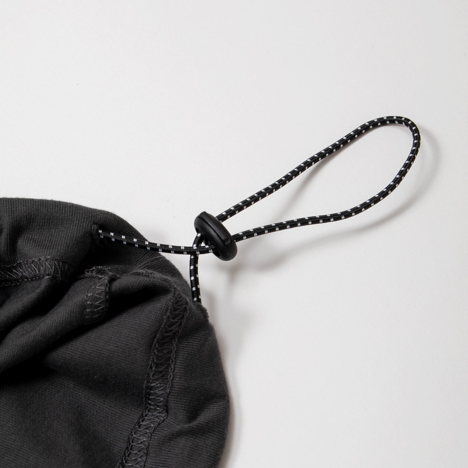Logo Drawcord Tee [Charcoal]