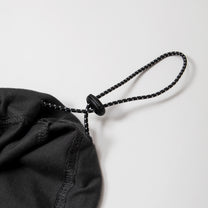 Logo Drawcord Tee [Charcoal]