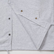 "Home" Cotton Coach Jacket [Ash Gray]