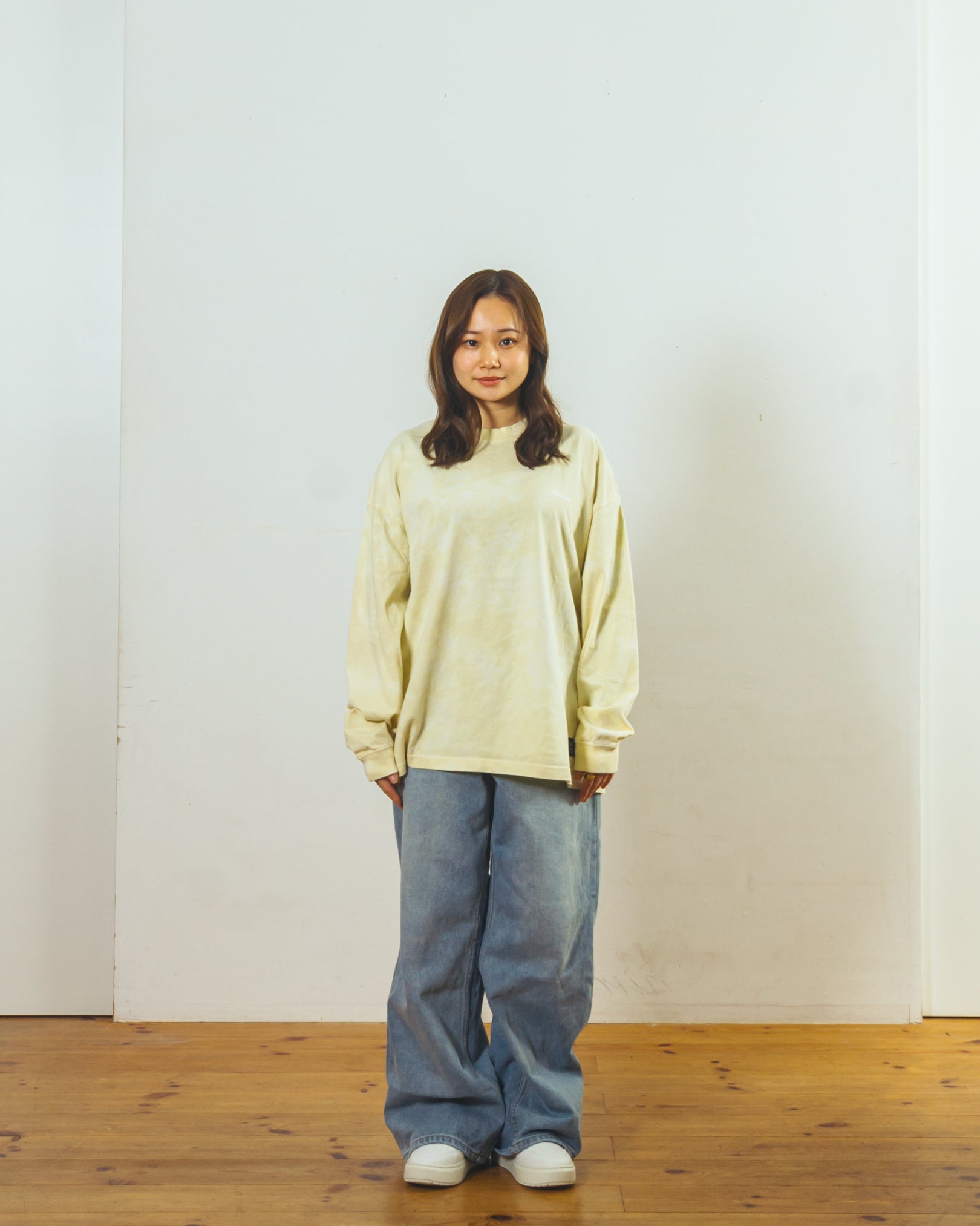 Bleach L/S T-shirt [Acid Blue]