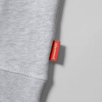 Logo Oversized Hoodie [Ash Gray]