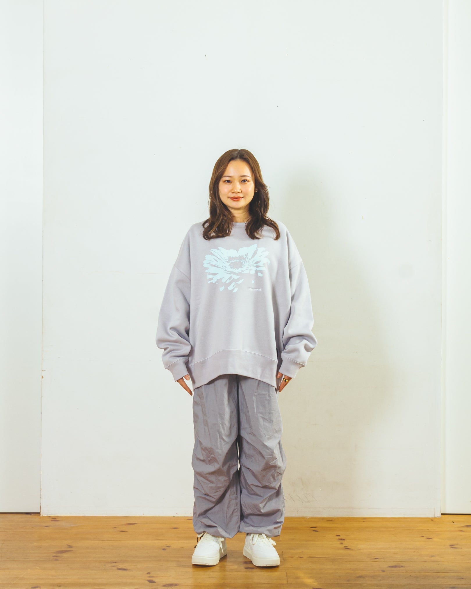 Sign of Bloom Crew Sweat [Frost Purple]