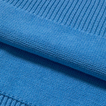 Logo Knit [Sax Blue]