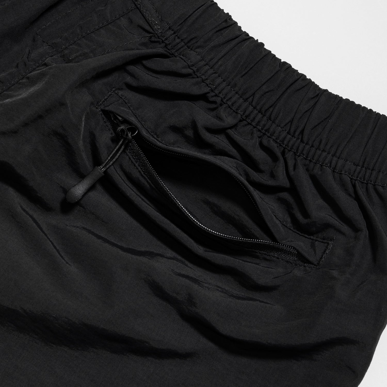 Logo Nylon Shorts [Black]