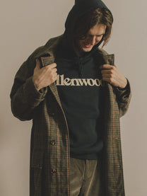 Logo Oversized Hoodie [Navy]