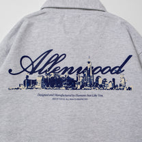 "Home" Cotton Coach Jacket [Ash Gray]