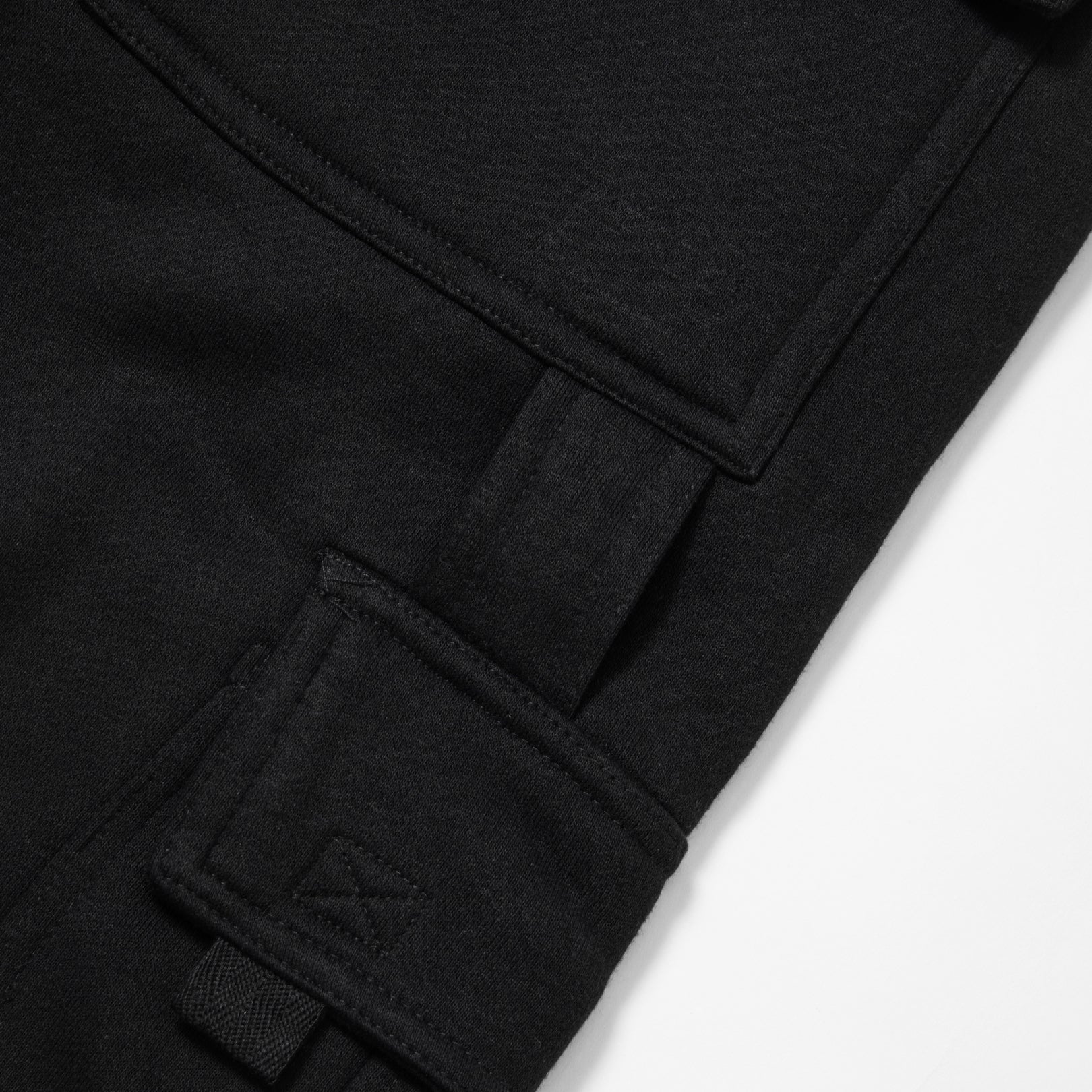Sweat Cargo Pants [Black]