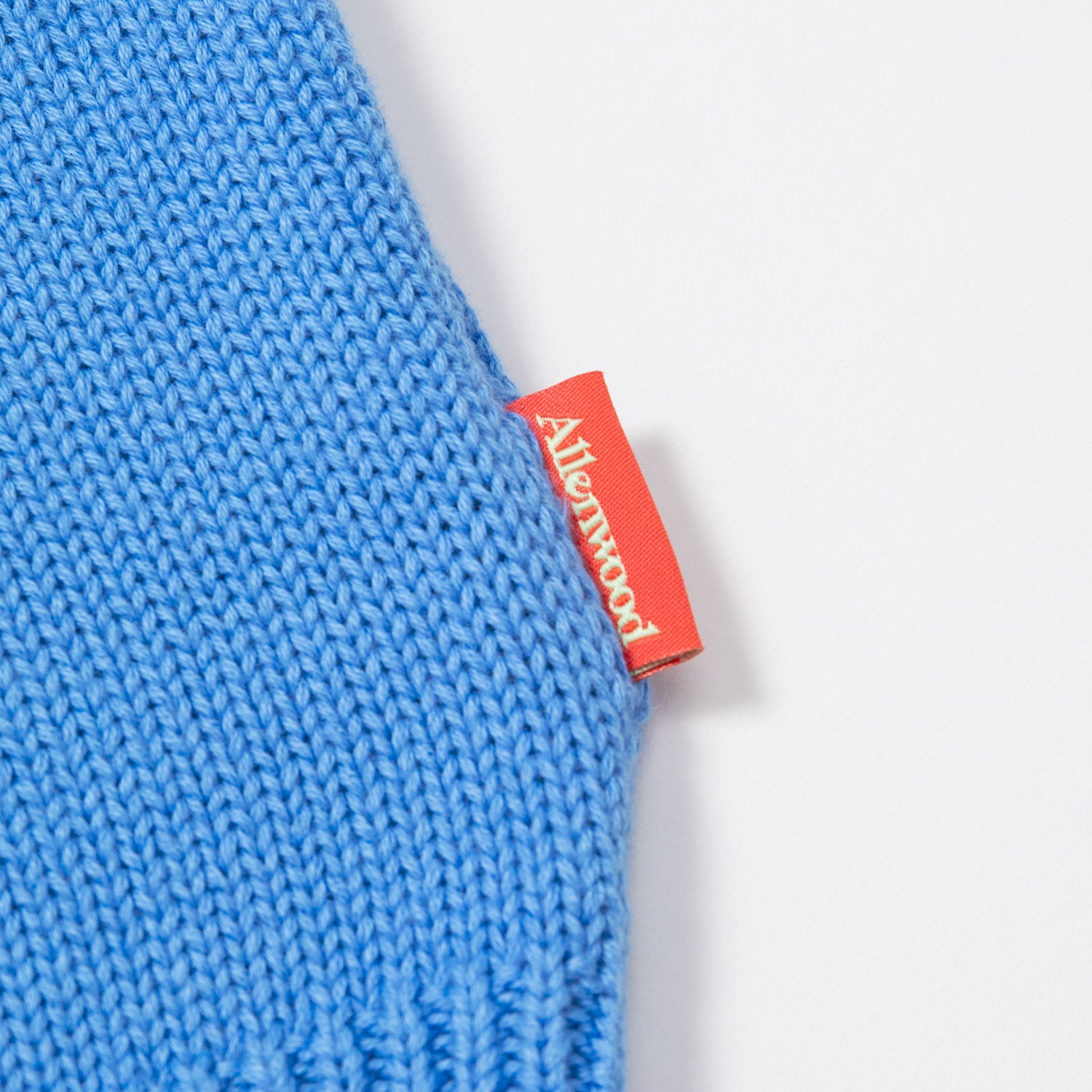 Logo Knit [Sax Blue]