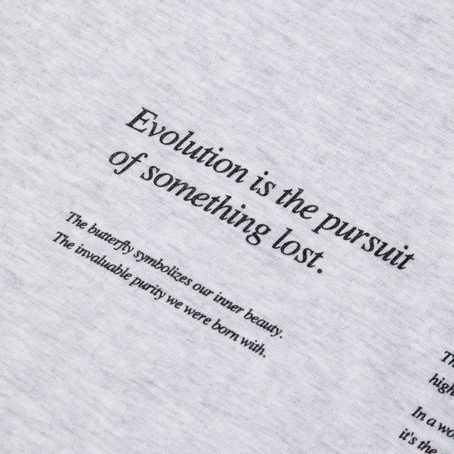 Forget Me Not T-shirt [Ash Gray]