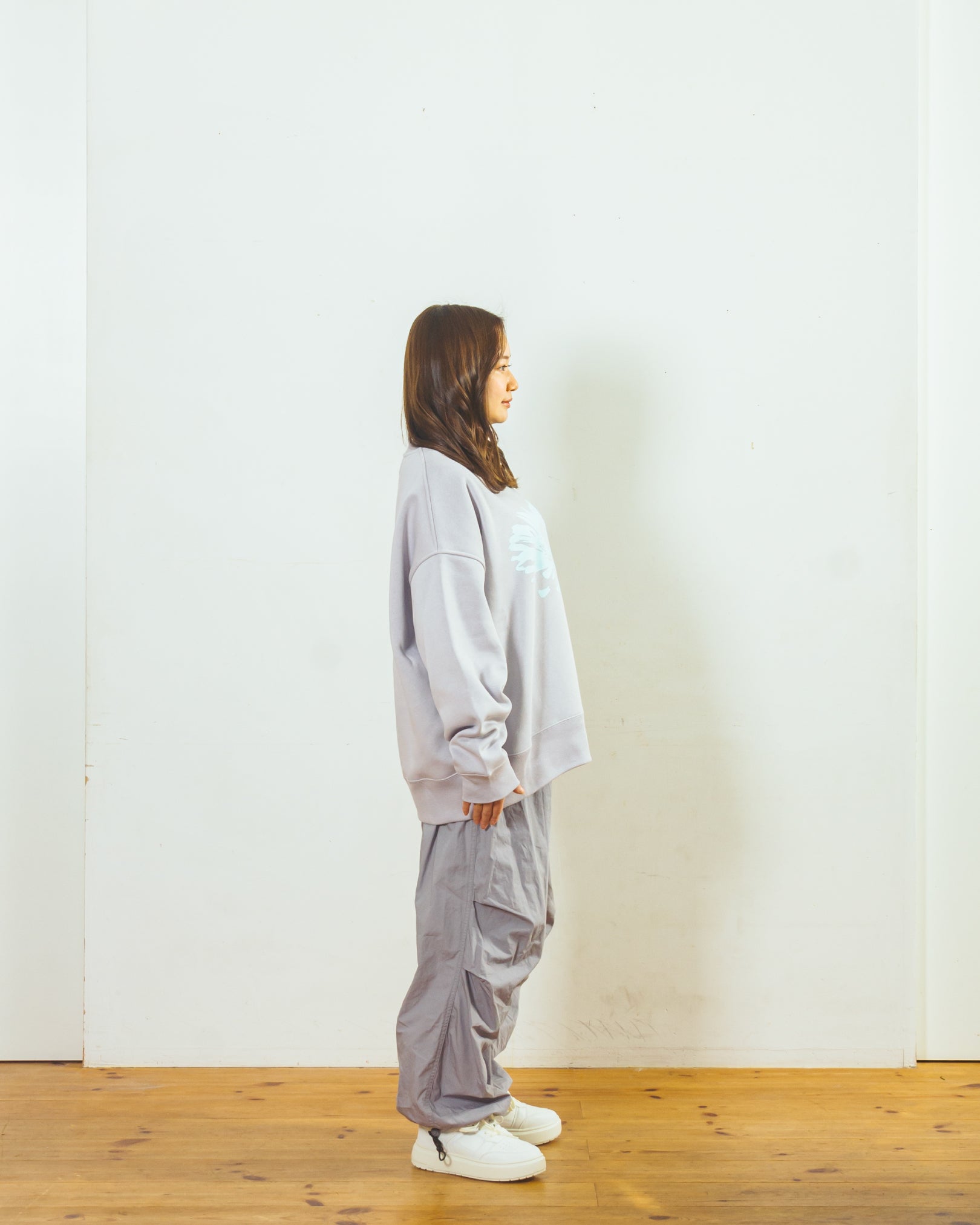 Sign of Bloom Crew Sweat [Frost Purple]