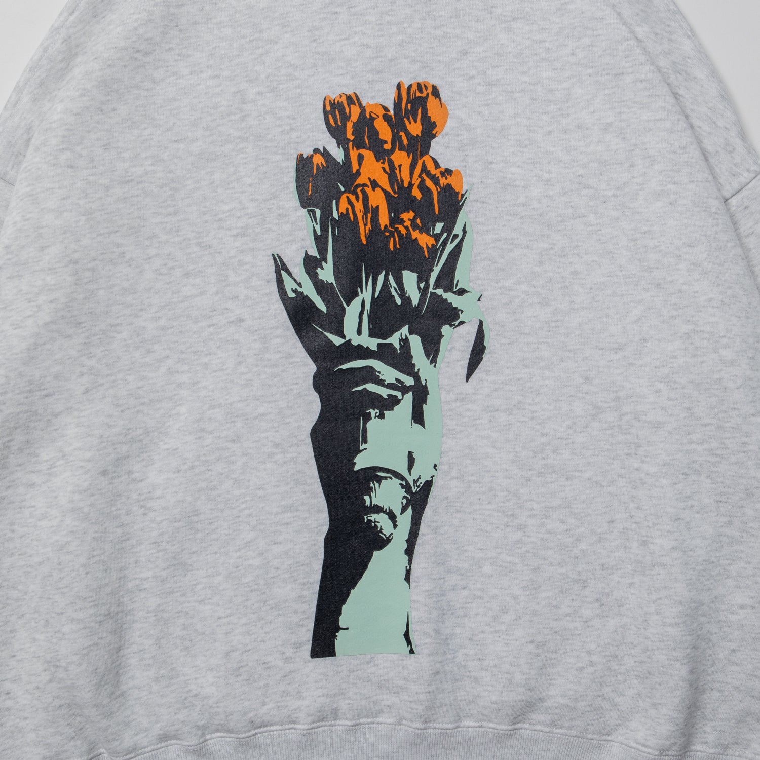 F.O.P Oversized Hoodie [Ash Gray]