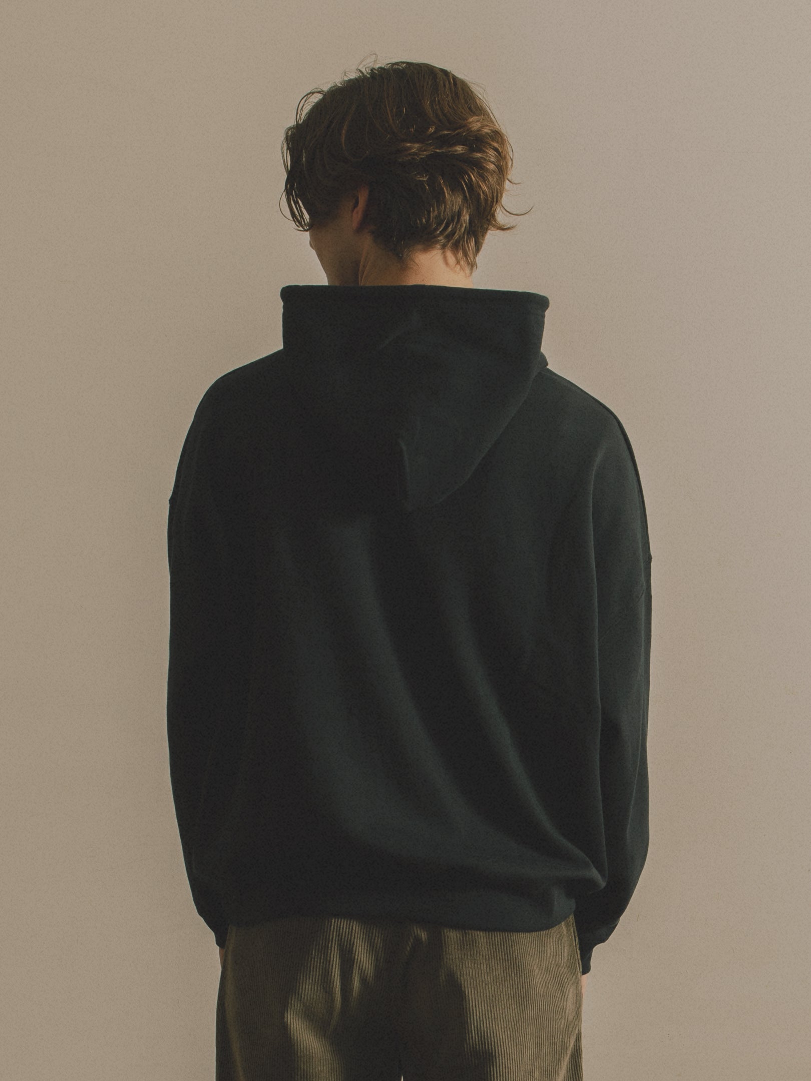 Logo Oversized Hoodie [Navy]