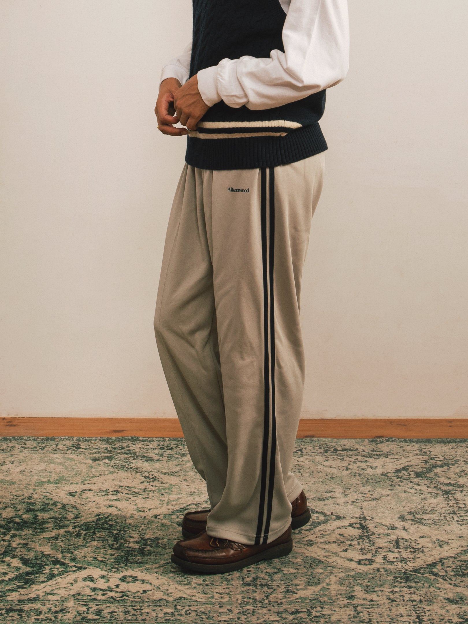 Classic Track Pants [Gray/Navy]