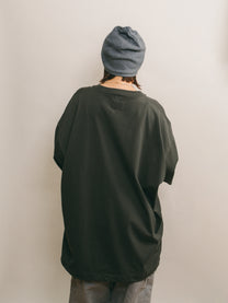 Logo Drawcord Tee [Charcoal]