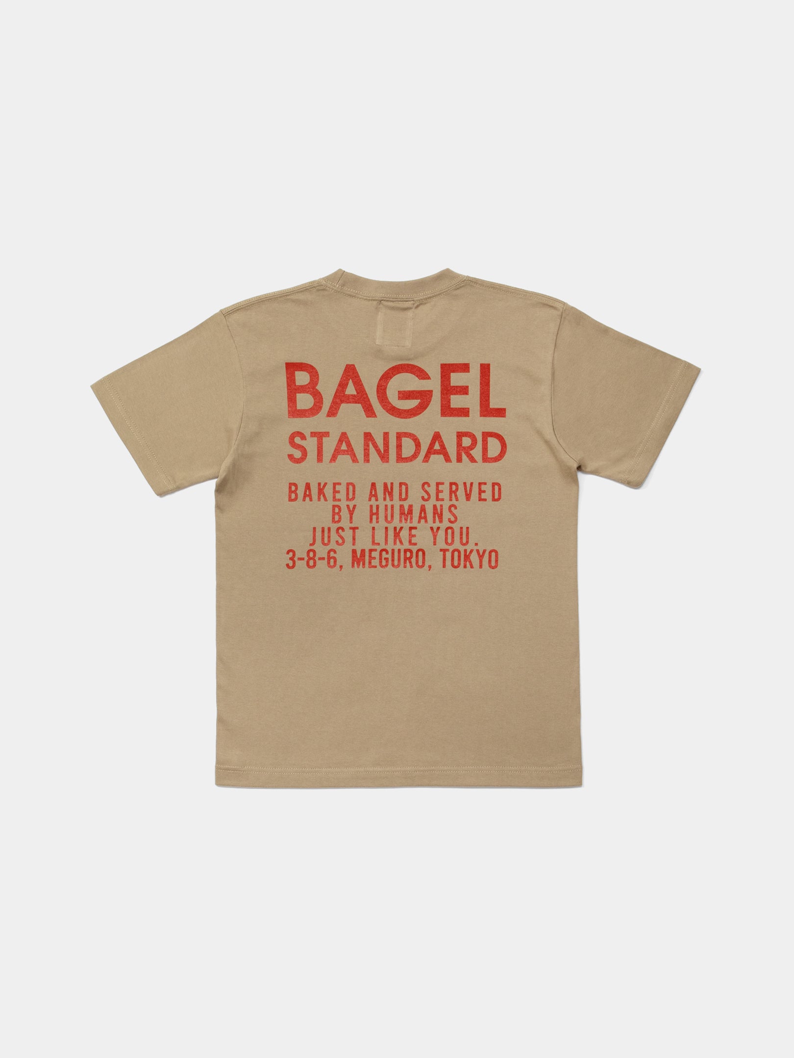 BAGEL STANDARD Tee [Triple Nuts Honey]