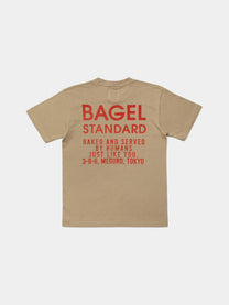 BAGEL STANDARD Tee [Triple Nuts Honey]