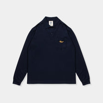 Dry L/S Polo [Navy]