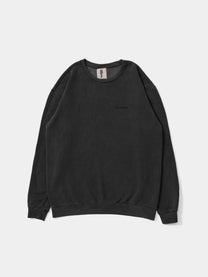 Garment Dyed Crew Sweat [Pepper]
