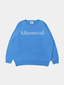 Logo Knit [Sax Blue]